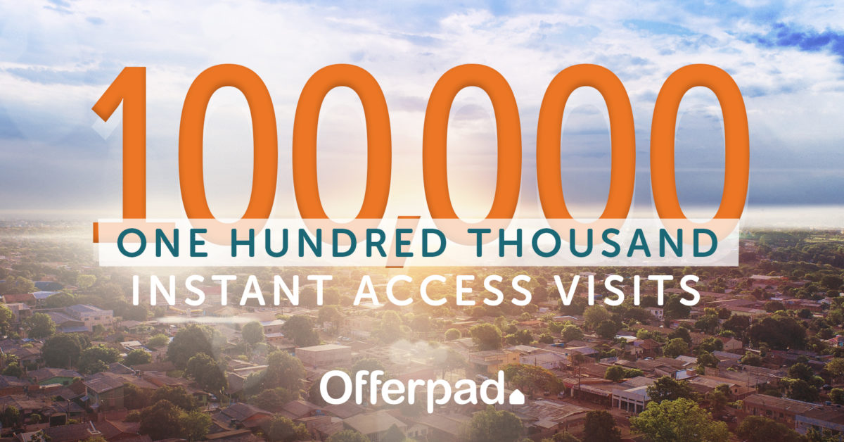 Offerpad reaches 100,000 Instant Access homes viewed