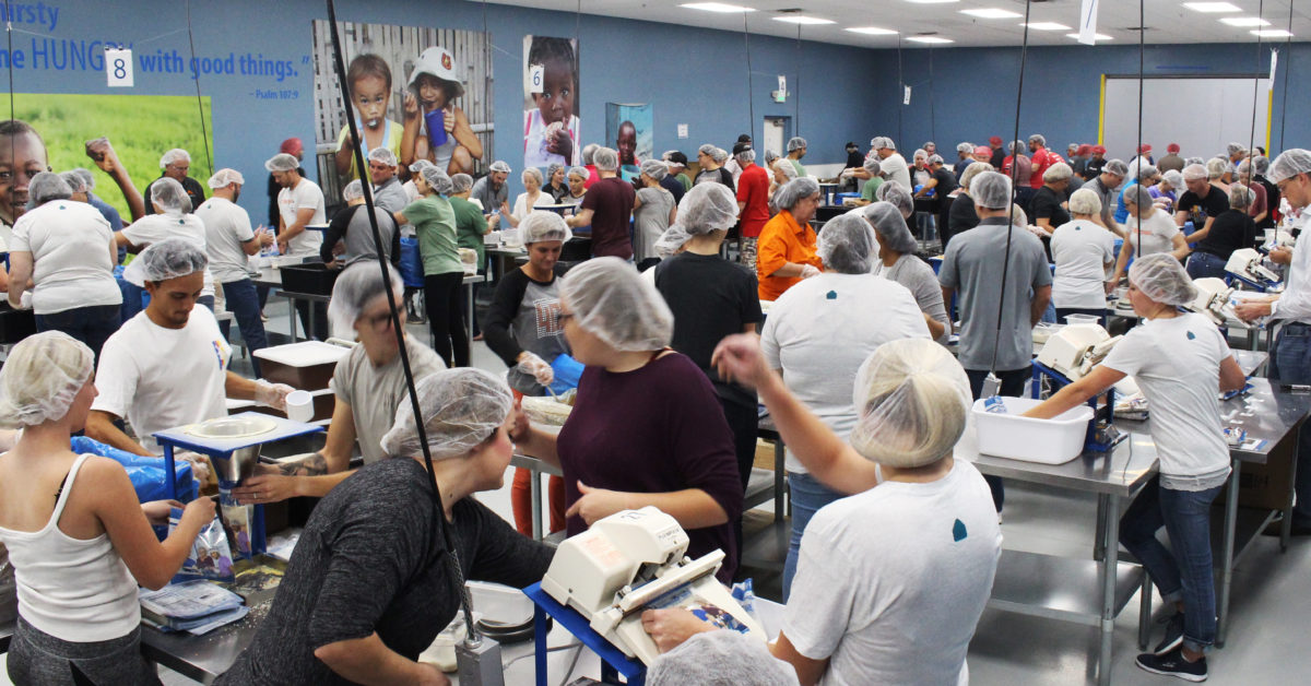 Offerpad makes 69,336 meals to help starving children