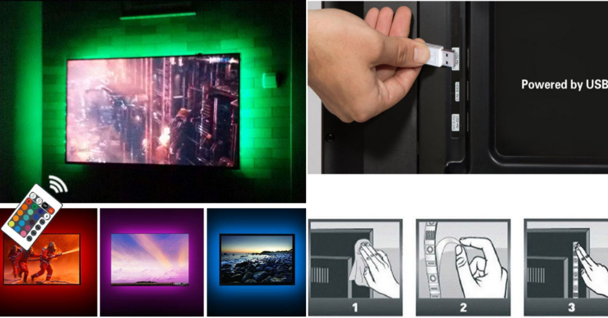 LED Tv Lighting Kit Tech Gift