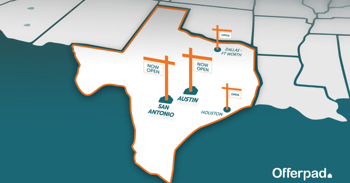 Offerpad is now buying homes in San Antonio and Austin