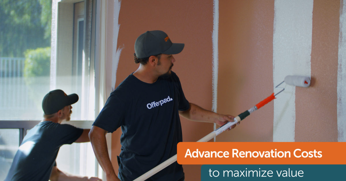 Renovate with Offerpad Paint Home