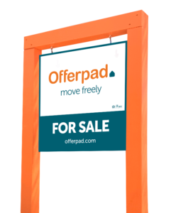4. Offerpad Home Listing Yard Sign