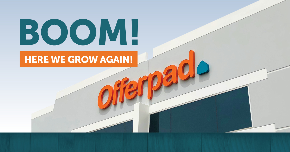 Here We Grow Again! Offerpad Finds Sweet Spot in C-Suite with New COO, Exec Hires 