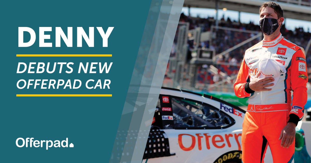 Racing in the Desert: Offerpad Brings It Home as Sponsor of Denny Hamlin’s No. 11 Car in NASCAR Cup Series