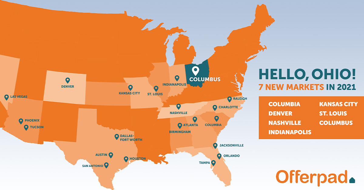 Offerpad Expands Into Denver, CO and Nashville, TN Real Estate Markets
