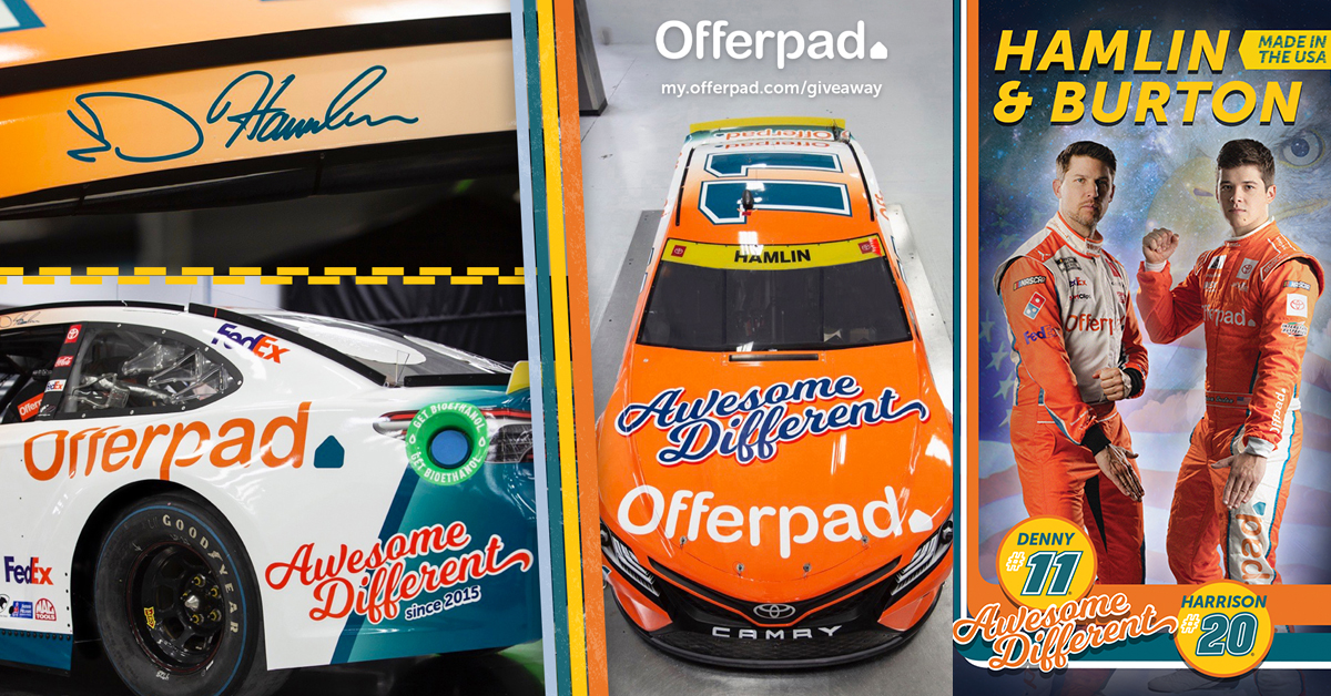 Offerpad Real Estate Company In Nascar